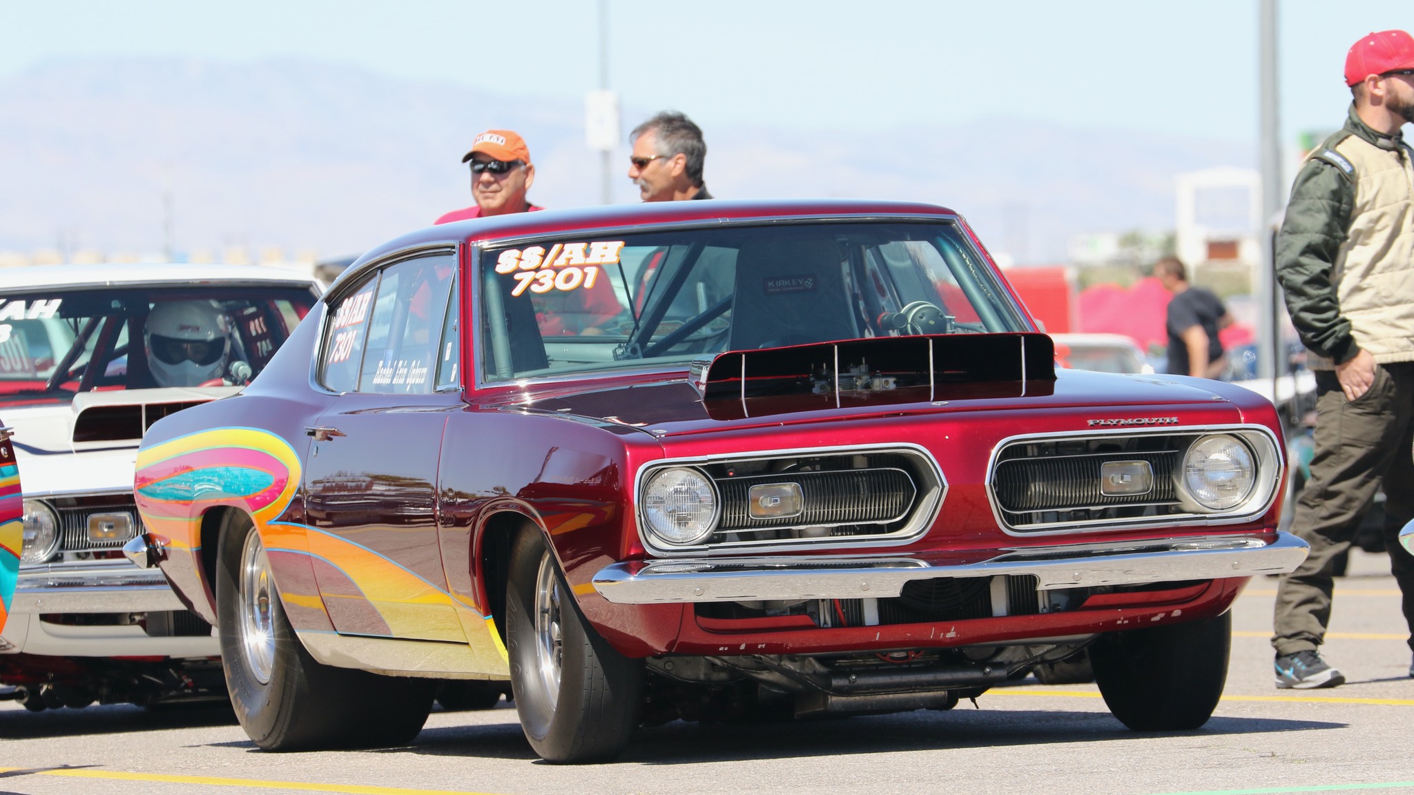 Hemi - Tony Mandella in the staging lanes. Mopars and Muscle Cars At ...