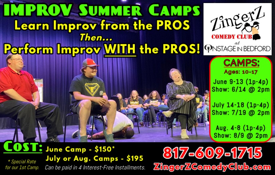 Zingerz Comedy Club | Bedford TX
