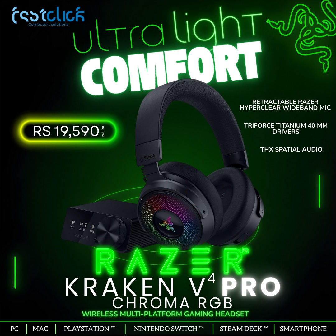 Fast Click - 🎧🔥 RAZER GAMING HEADSETS AVAILABLE AT... | Facebook