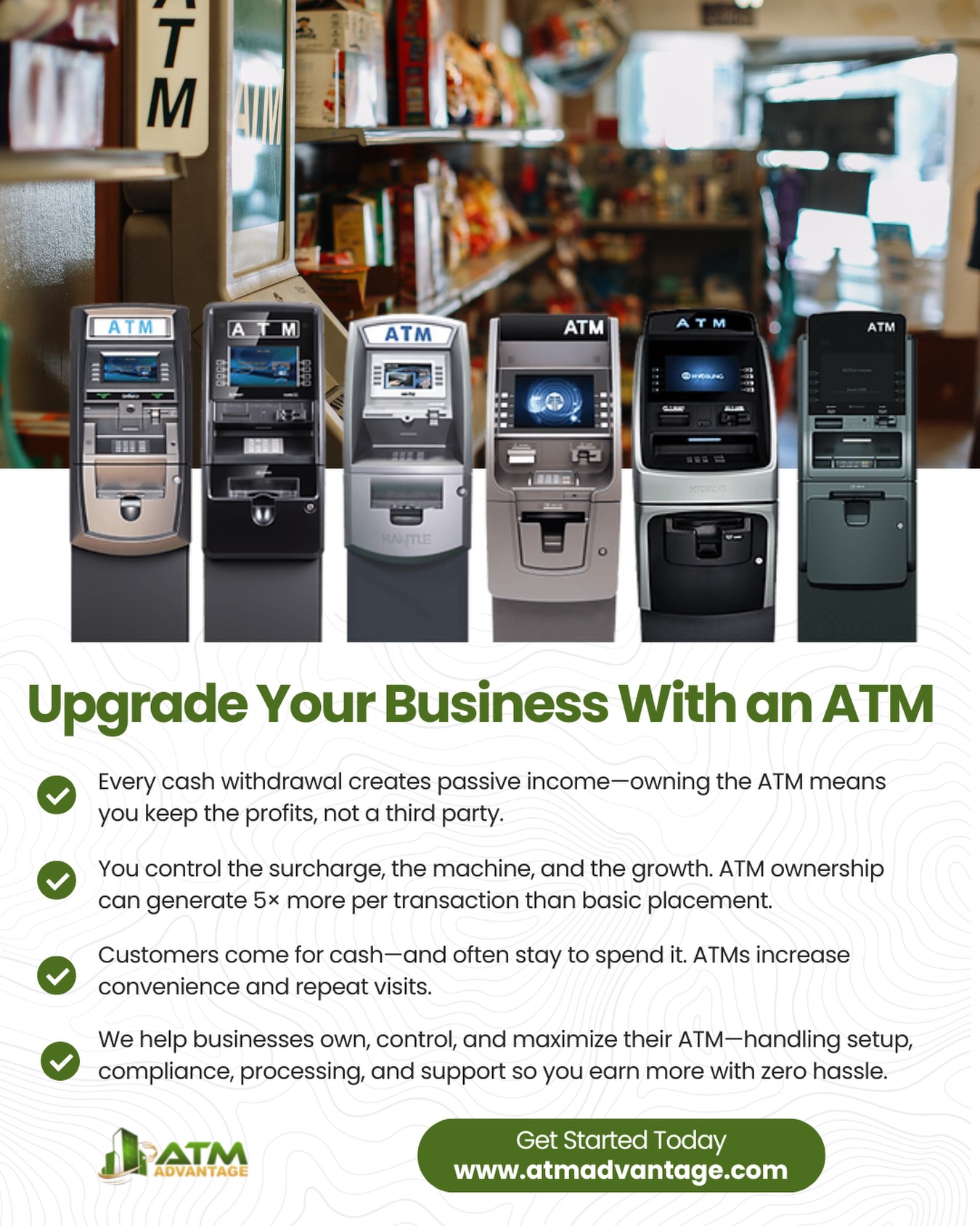 💳💰 Upgrade Your Business With an... - ATM Advantage, LLC. | Facebook