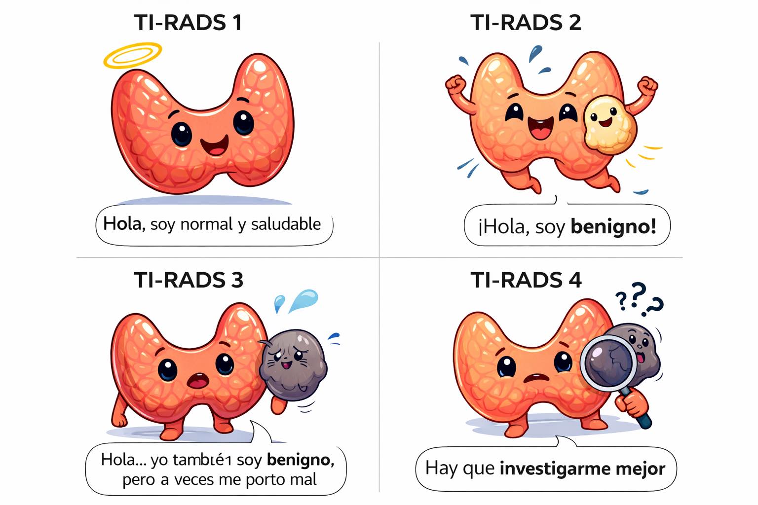 Doctor - CLASIFICACIÓN TIRADS DE TIROIDES Y POR QUÉ LA ECOGRAFÍA ES ...