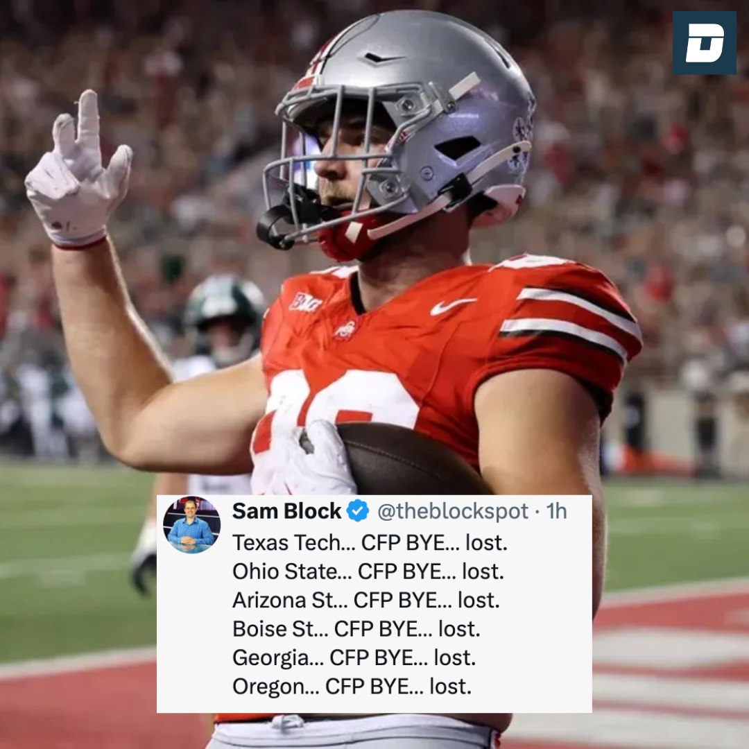Deadspin - Teams with a first round bye in the College... | Facebook