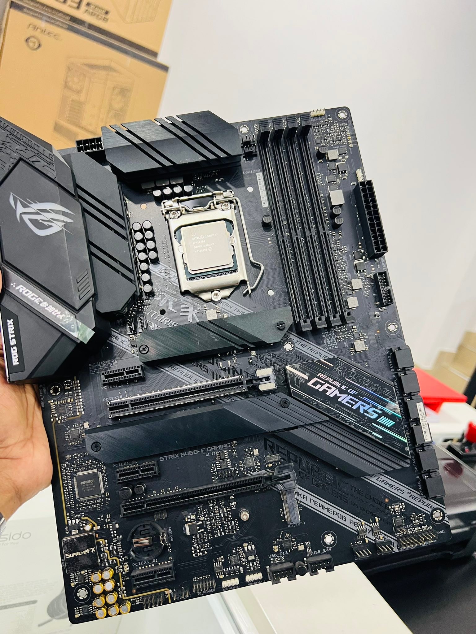 i7 COMBO PACK ? i7 10700+ ASUS ROG STRIX B460 F GAMING LKR 90,000 