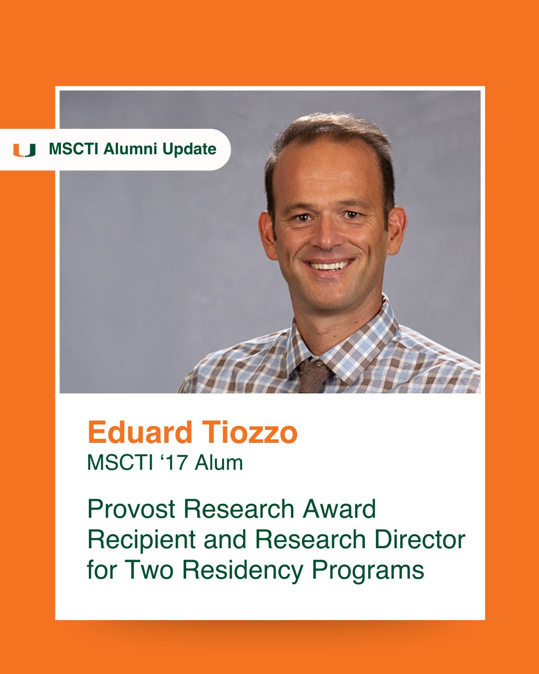 University of Miami MS in Clinical and Translational Investigation ...
