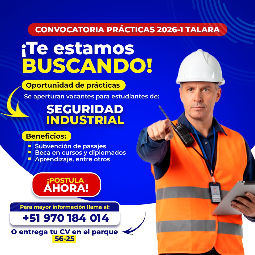 ING - CONVOCATORIA DE PRÁCTICAS 2026 👷‍♂️ Seguridad y Salud en el ...