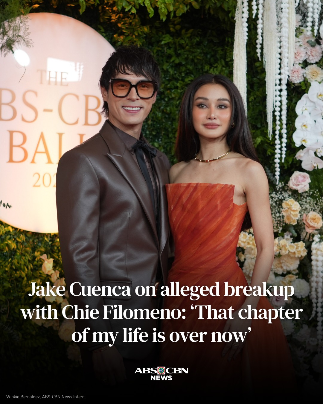ABS-CBN - Jake Cuenca has broken silence over his relationship with