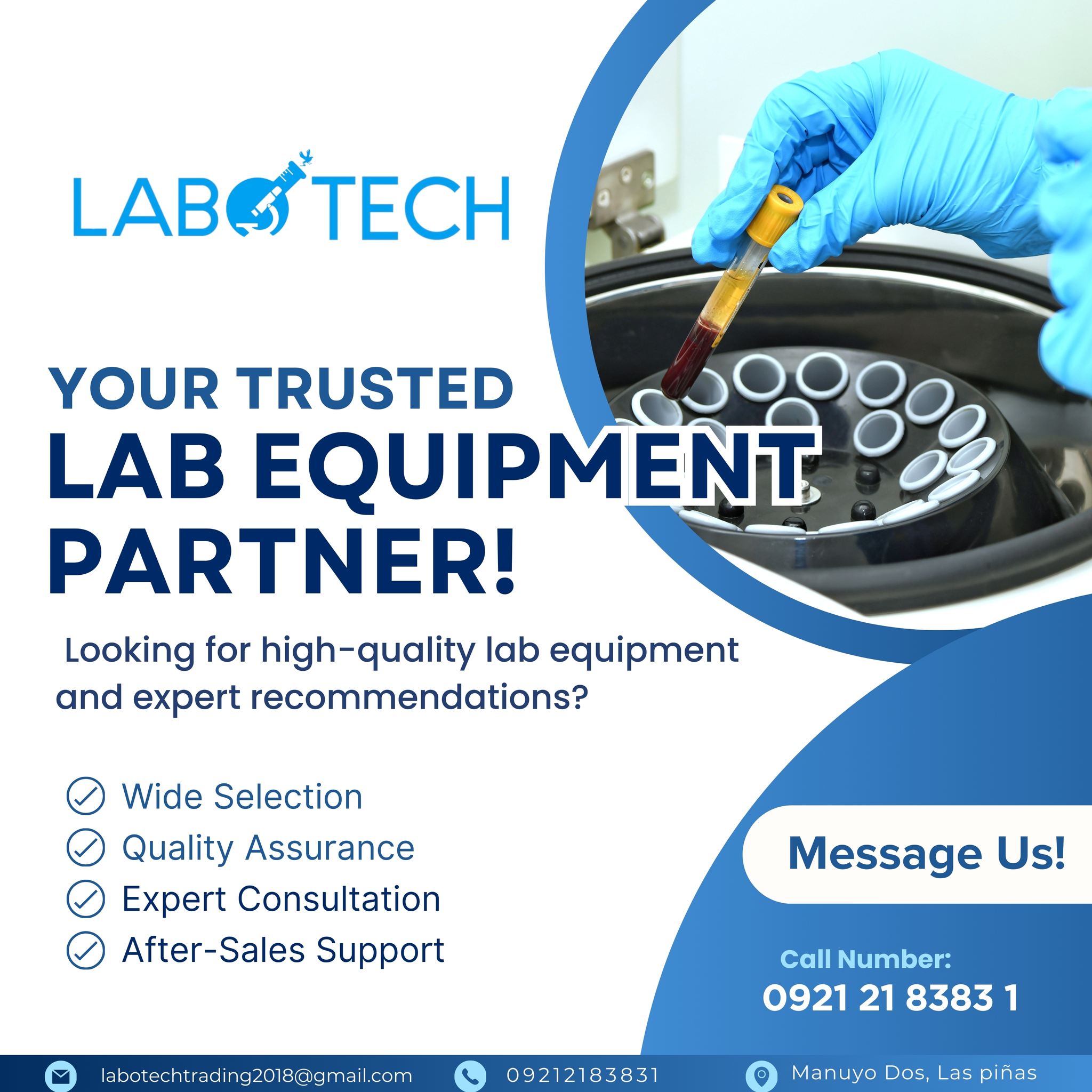 Your lab deserves better. 💕 Choose... - Labotech Trading PH | Facebook