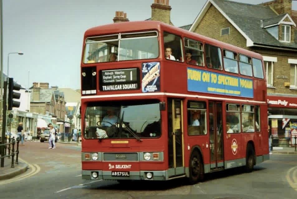 Bromley - NUMBER ONE BUS (Selkent) ran to Bromley, taking in Trafalgar ...