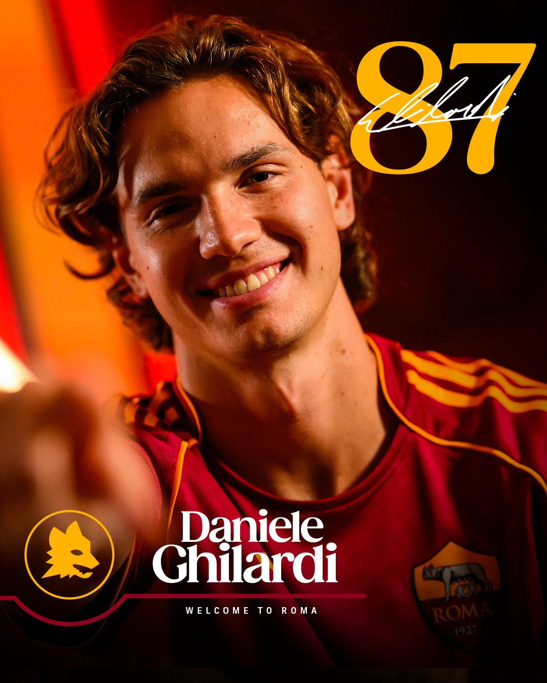 AS Roma - Daniele Ghilardi is a new Roma player! 🐺 📄... | Facebook