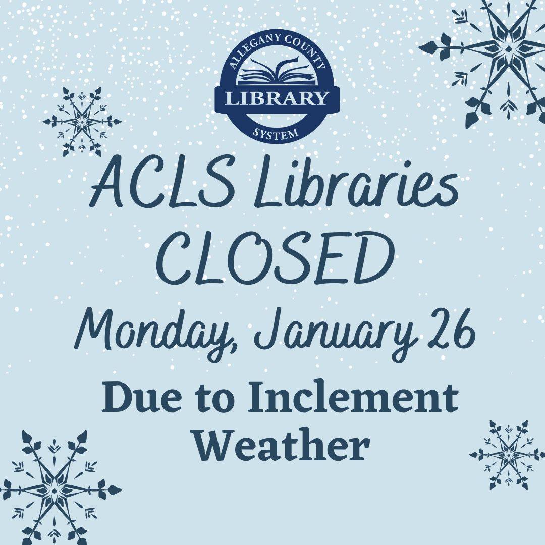 Allegany County Library... - Allegany County Library System