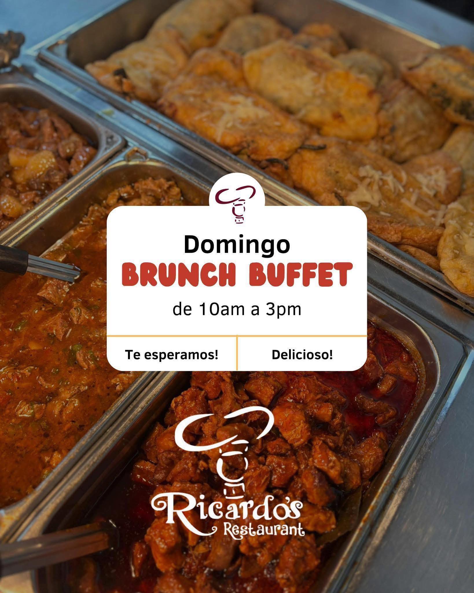 Ricardo's - ☀️ Domingo Brunch Buffet! ☀️ Carnitas de Puerco Pollo en ...