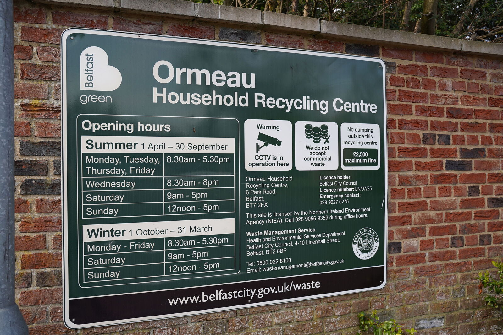 You can use our recycling centres... - Belfast City Council | Facebook