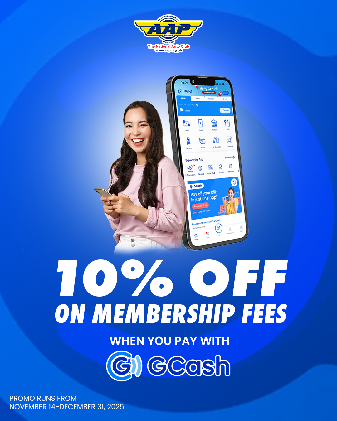 🎄 MERRY GCASH: An AAP... - Automobile Association Philippines | Facebook