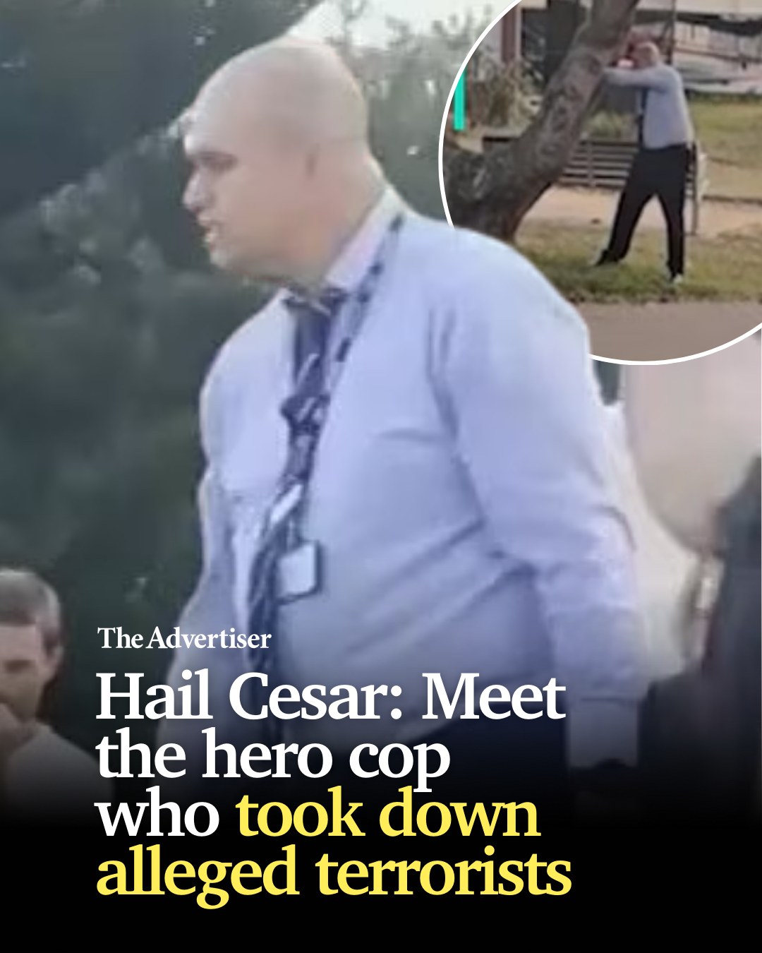 The Advertiser - 📌 READ: https://bit.ly/44vBLB1 The hero police officer ...