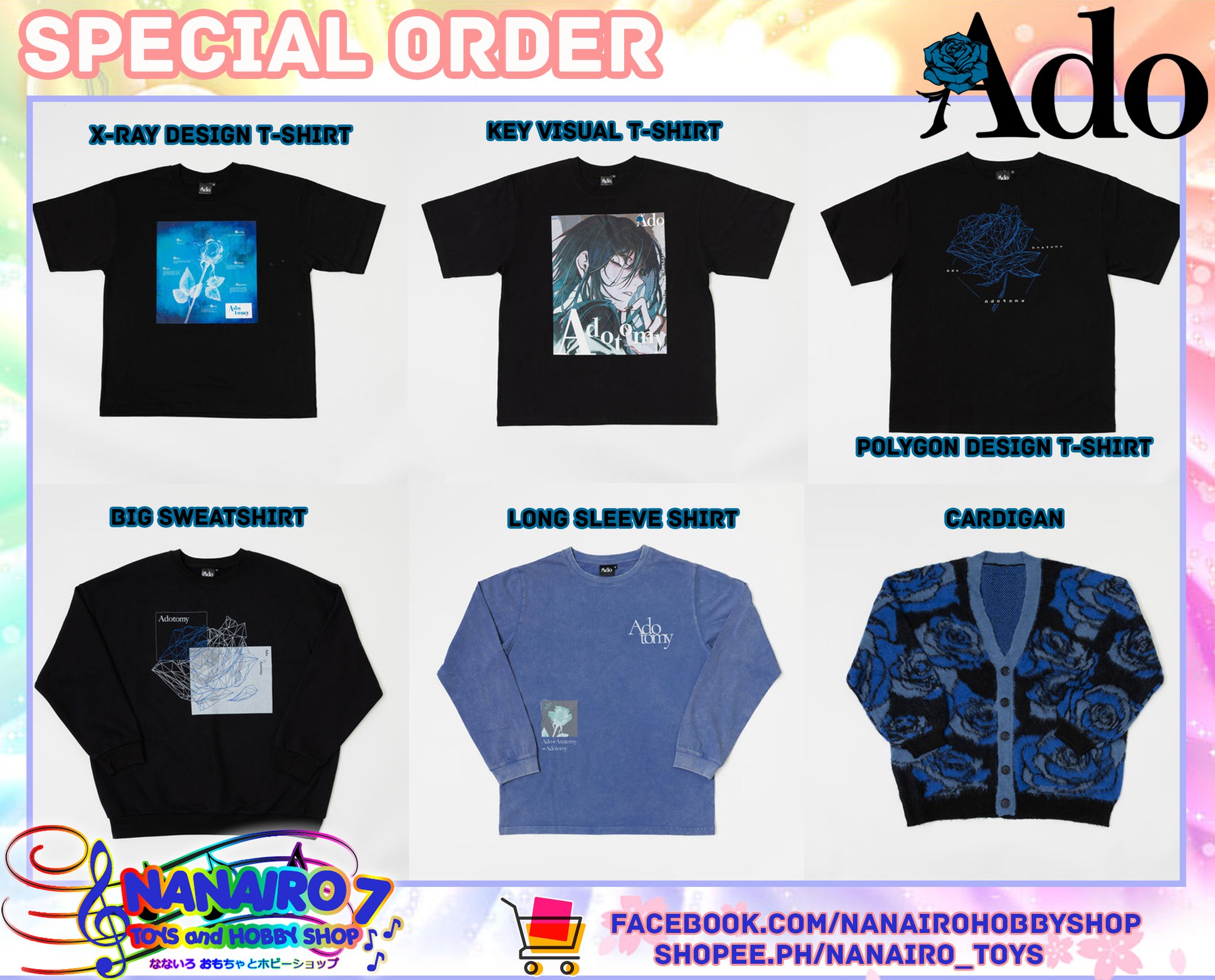 Nanairo - Ado 5th Anniversary Exhibition “Adotomy” Commemorative