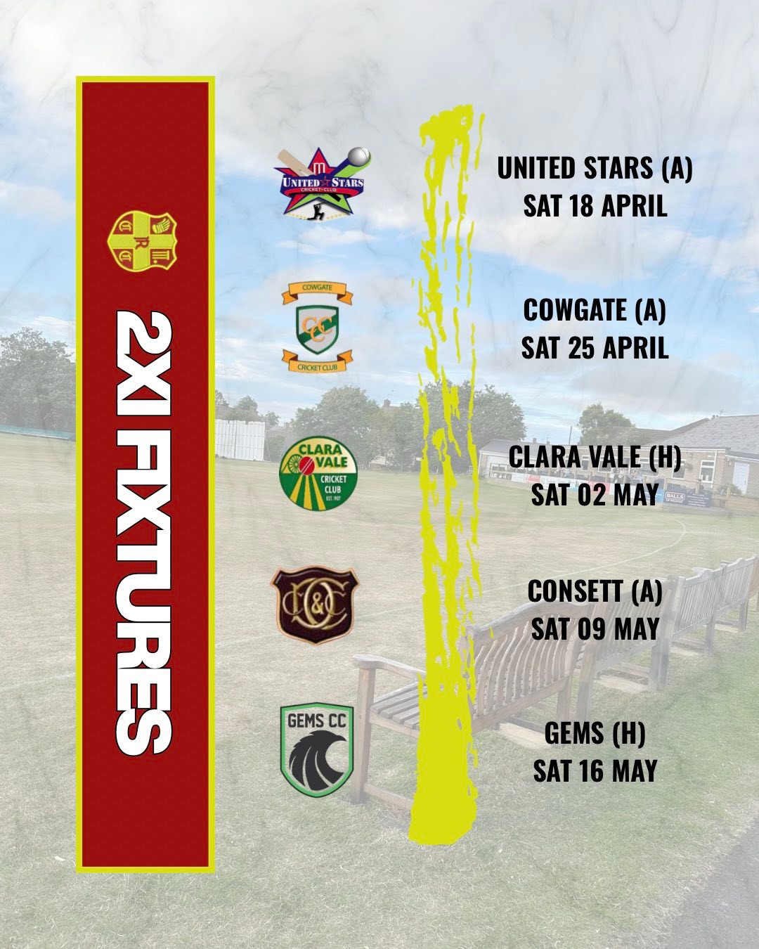 FIRST FIVE 🖐🏼 Here are the opening... - Ryton Cricket Club | Facebook