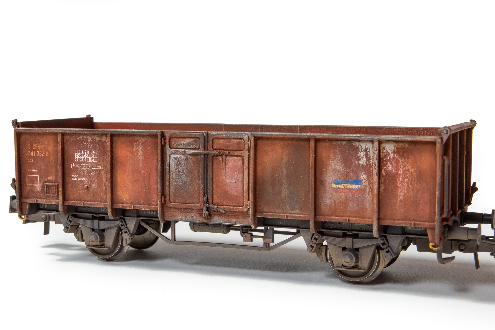 PKP U-zx weathering PART3 PIKO 58726-4 VALLEJO 71.187 Old & New