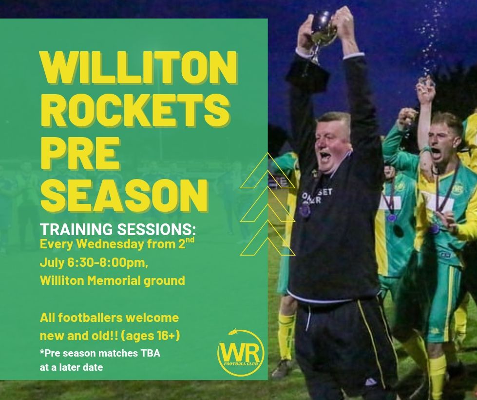 Williton - 🔰CUP FINAL🔰 There is now only 7 days until the Rockets ...