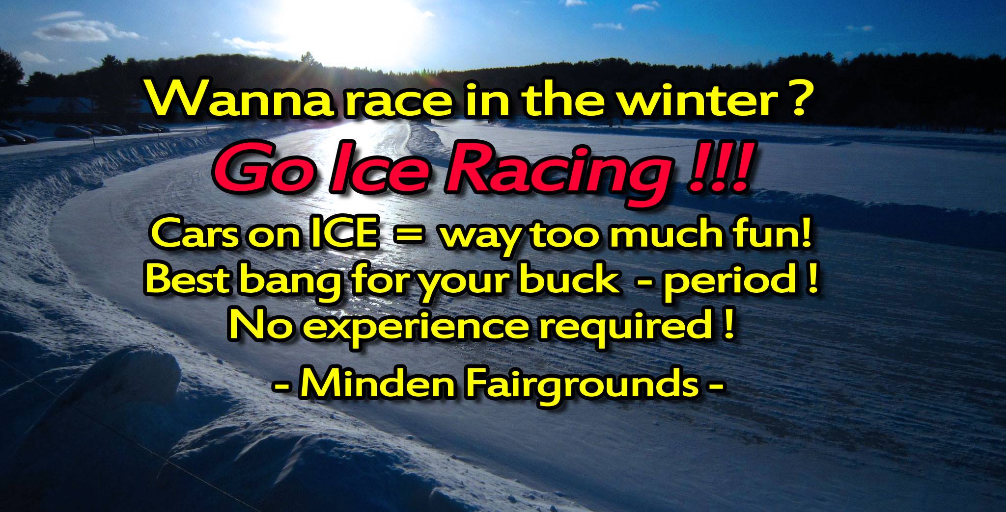 Ice Racing In Minden, ON. | Minden ON