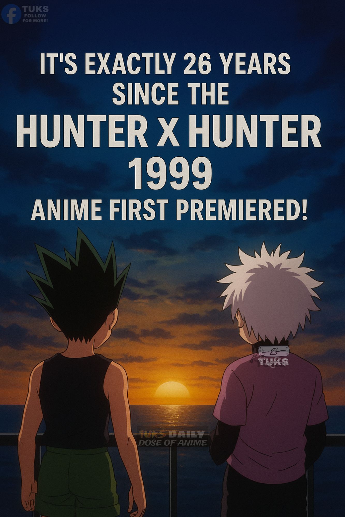 Hunter x Hunter first aired 10 years ago✨