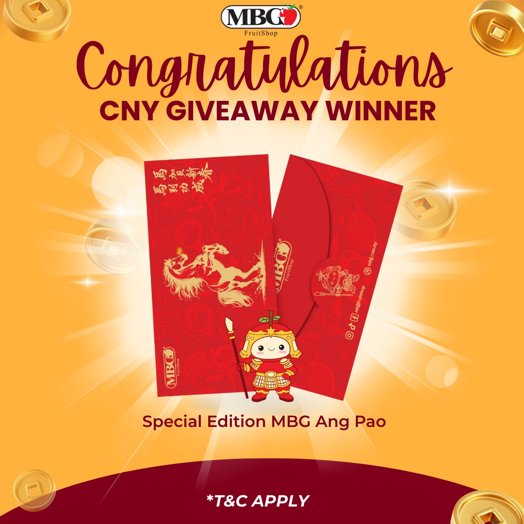 MBG Fruit Shop - 🎉 CNY GIVEAWAY WINNERS ANNOUNCEMENT 🎉... | Facebook