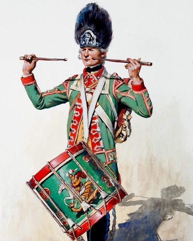 What is the Drummer Boy of The Buffs 1752 image?