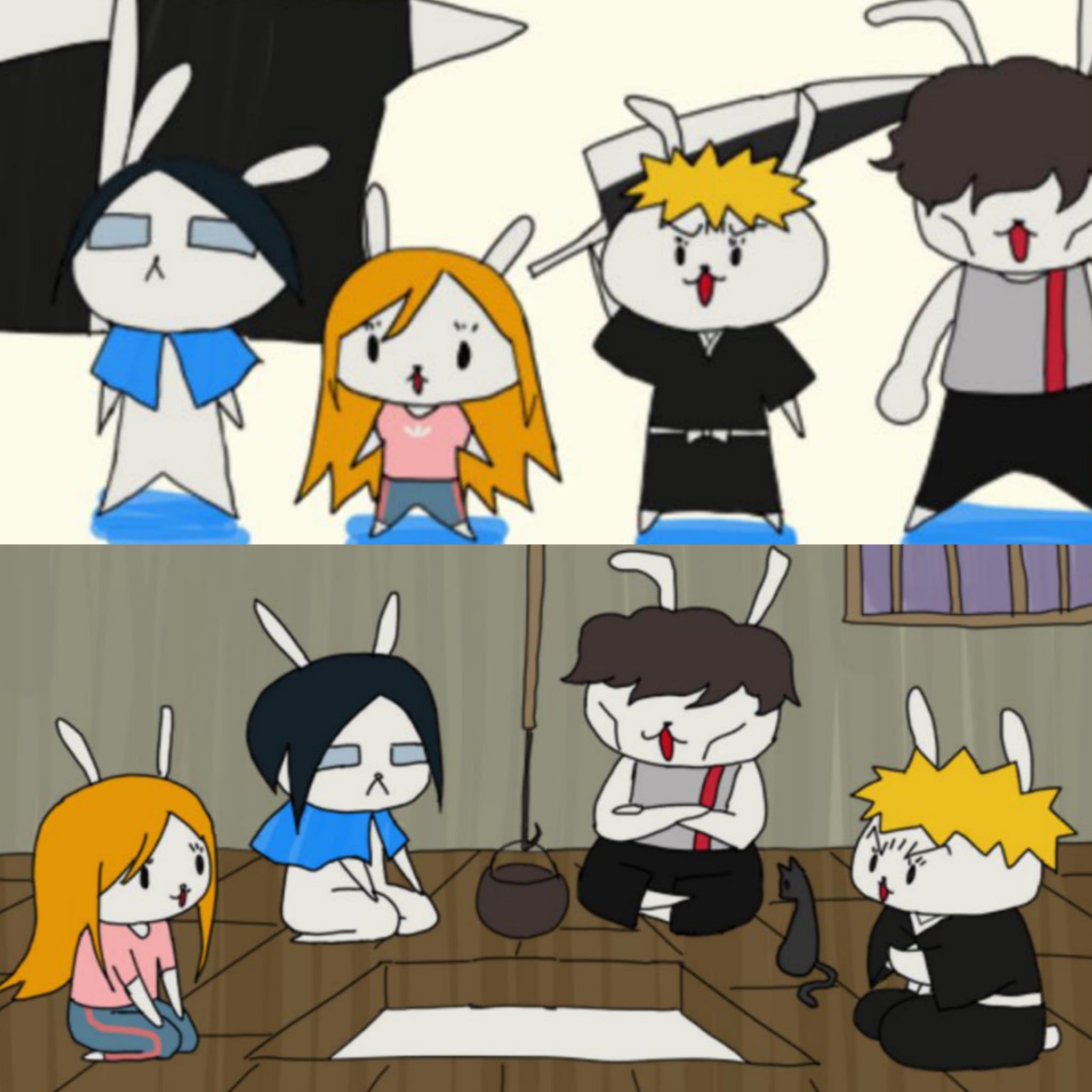 Ichihime - Team Chappy Karakura por Rukia!!! 🤍🐰 (BLEACH Soul Resonance ...