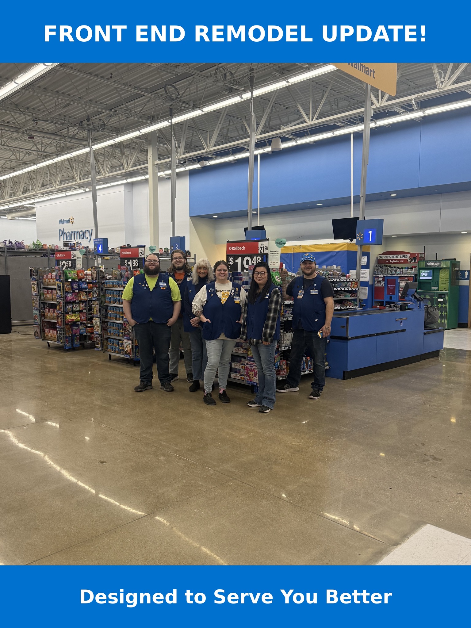 Walmart - 🚧 Big Changes Ahead – Front End Remodel Starting Monday 1/26 ...