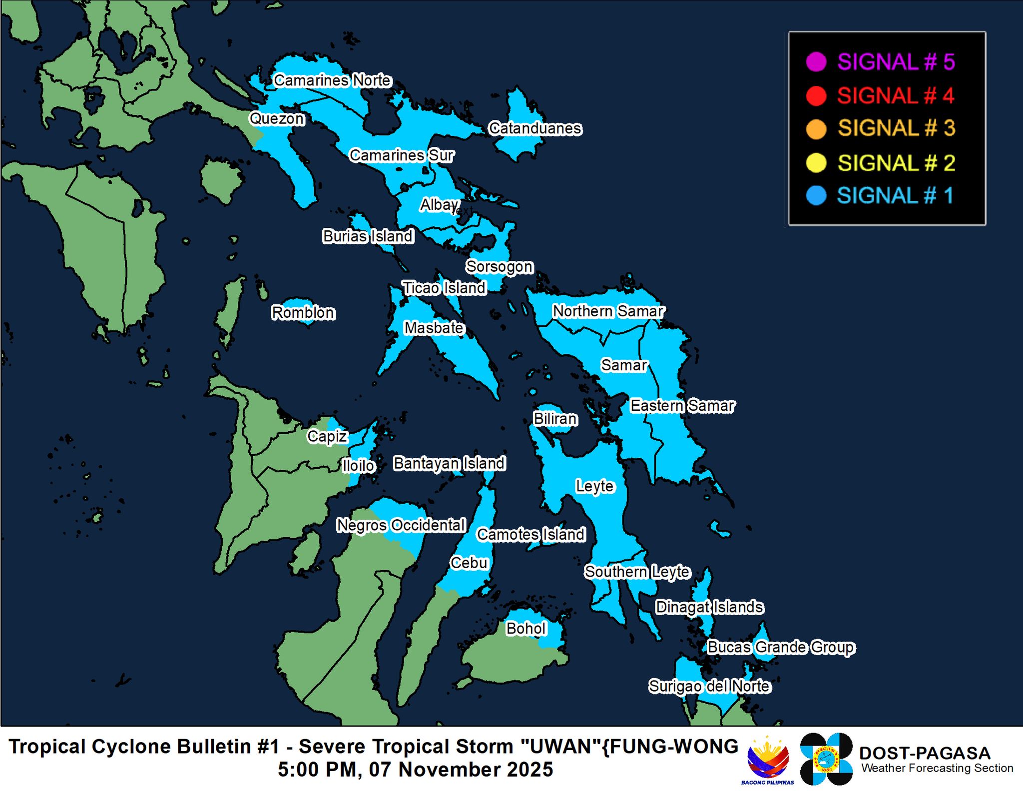 Ldrrmo - As of 5:00 PM today, only the northern portion of Negros ...
