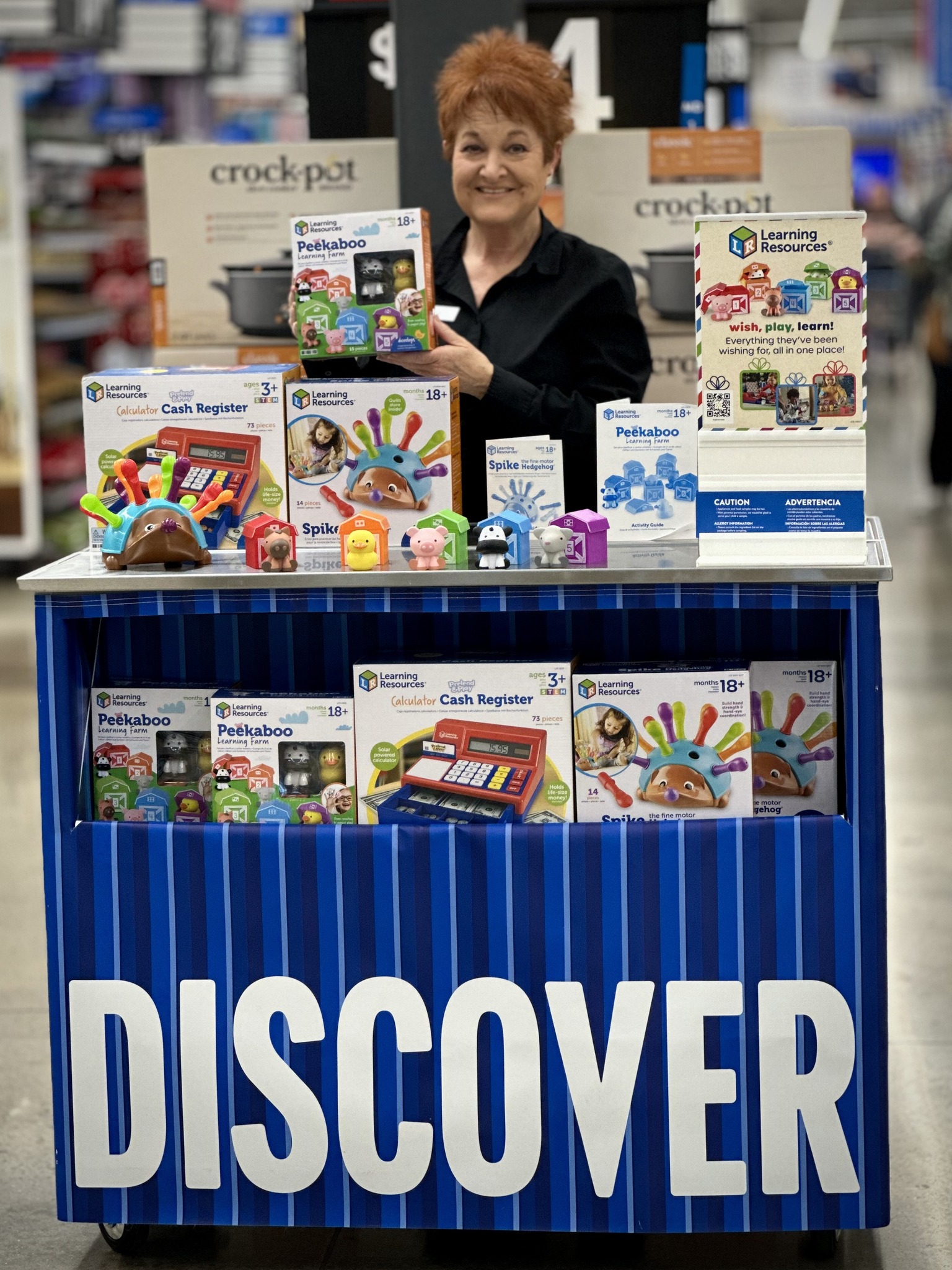 Walmart - Dana is here helping little learners discover their new ...