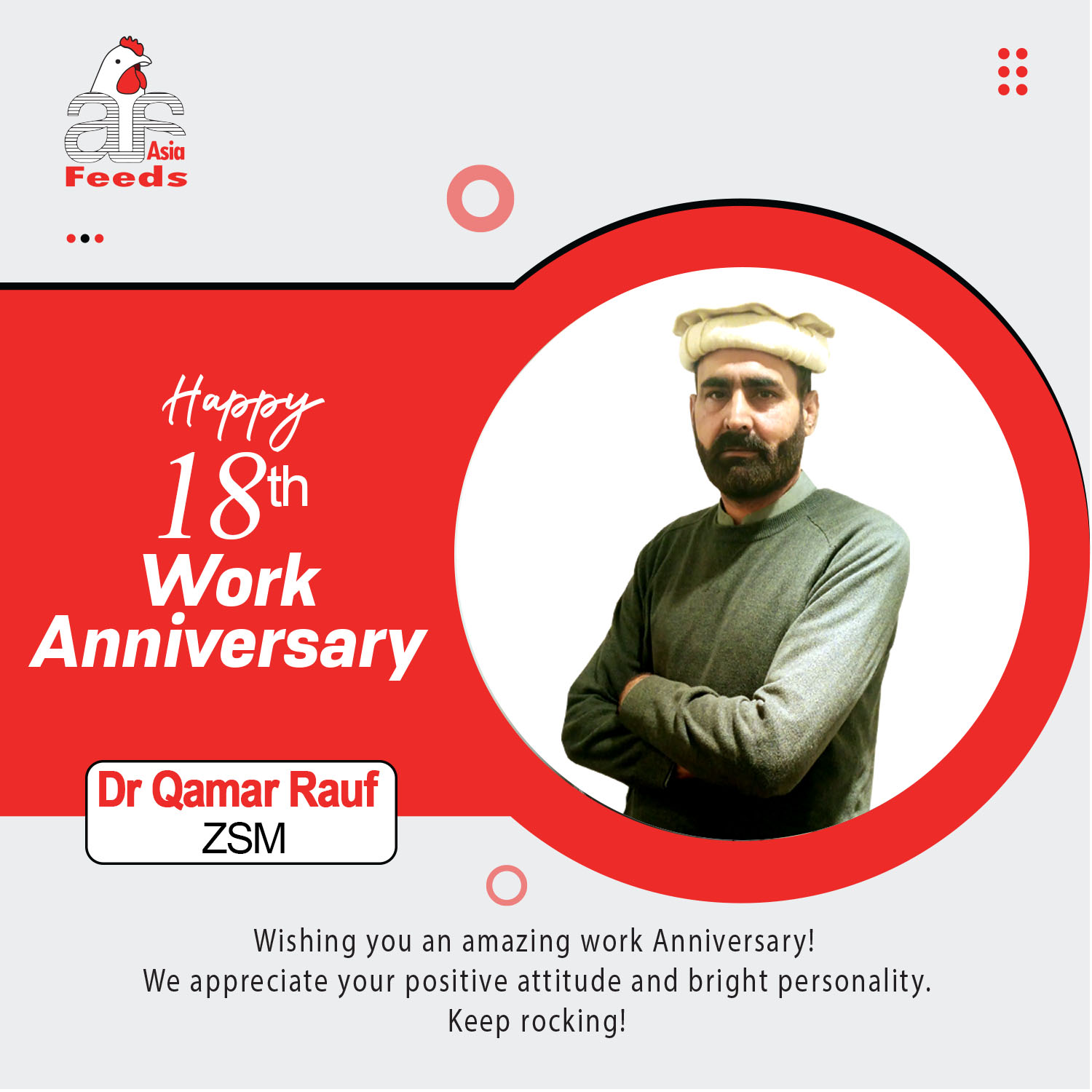 Asia - Heartfelt congratulations to Dr. Qamar Rauf (ZSM) on completing ...