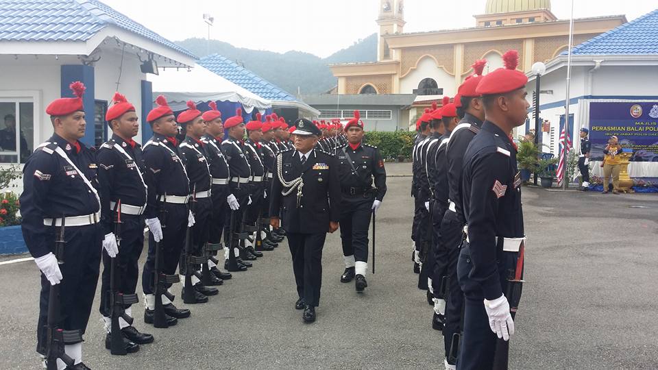 Polis Perak Majlis Perasmian Balai Polis Batu Kurau Oleh Facebook