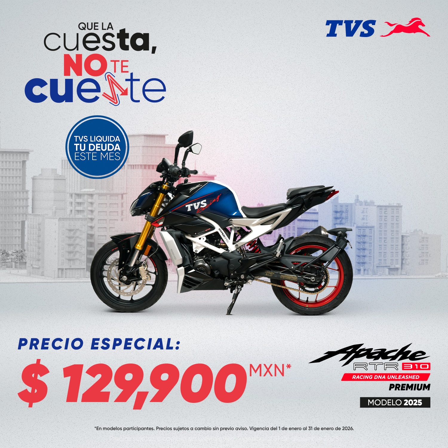 TVS Motor México added a new photo. - TVS Motor México