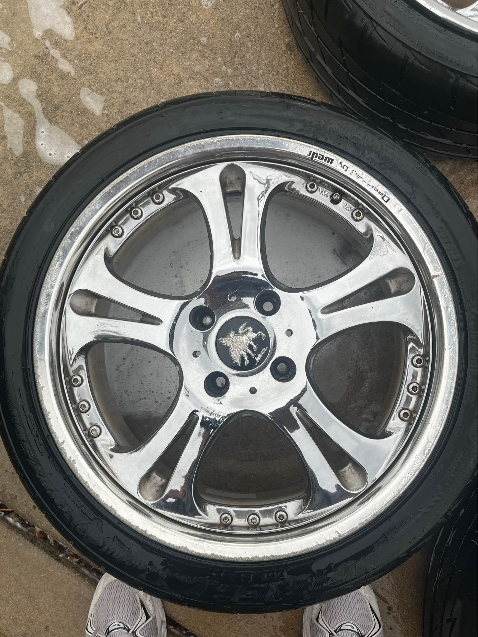 Weds Kranze Cerberus 1 3-Piece Wheels 18” VIP JDM - Car Wheels, Tires ...