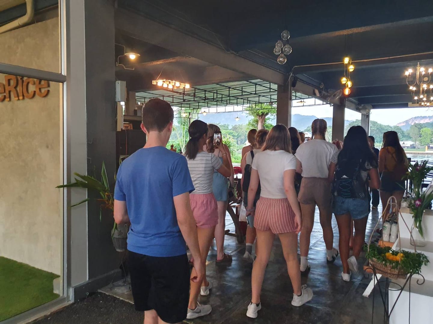 Blue Rice Restaurant | Kanchanaburi