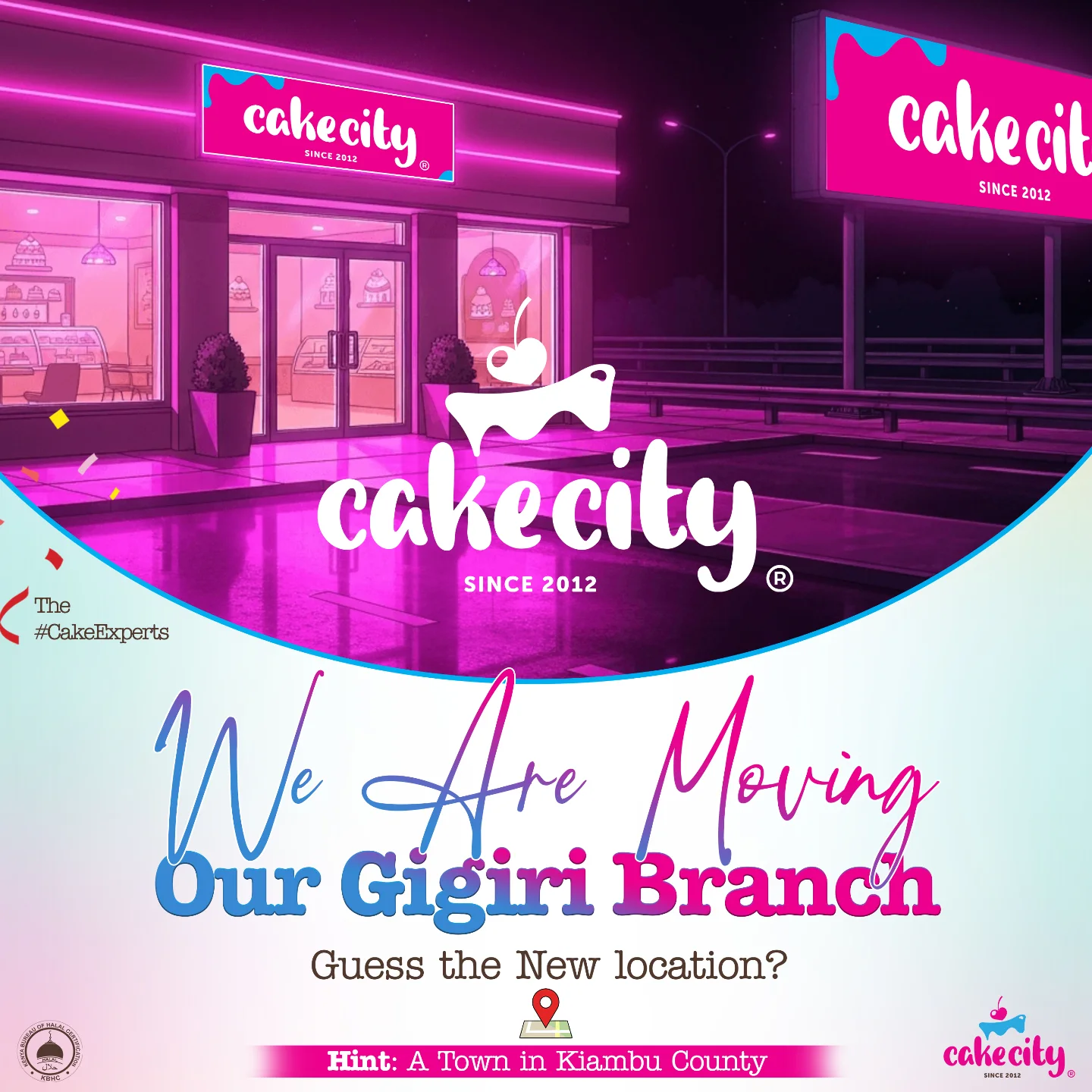 Cake - Our Gigiri branch is relocating to a brand new spot! Can you ...
