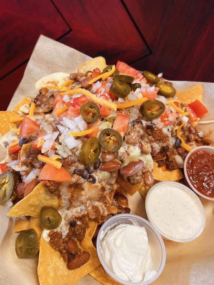 Bull - BULL-A-CHOS! On Special: a FULL plate of Loaded Bull-achos ...