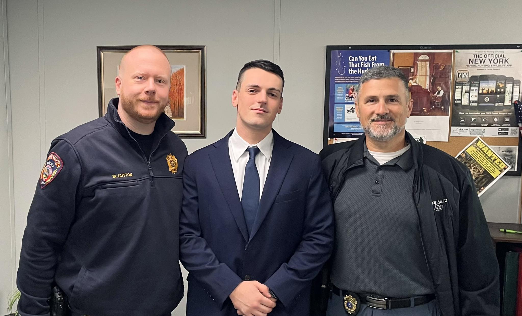 Town of New Paltz Police Department - Today Officer Michael Rizzo ...