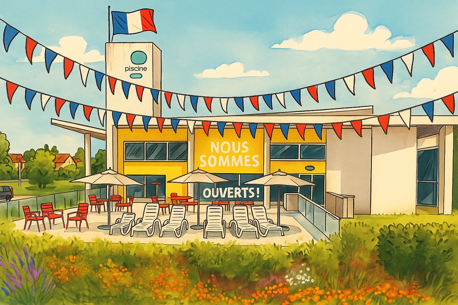 🇫🇷☀️ 14 JUILLET 🇫🇷 🎉 Bonne nouvelle... - Piscine des Weppes | Facebook