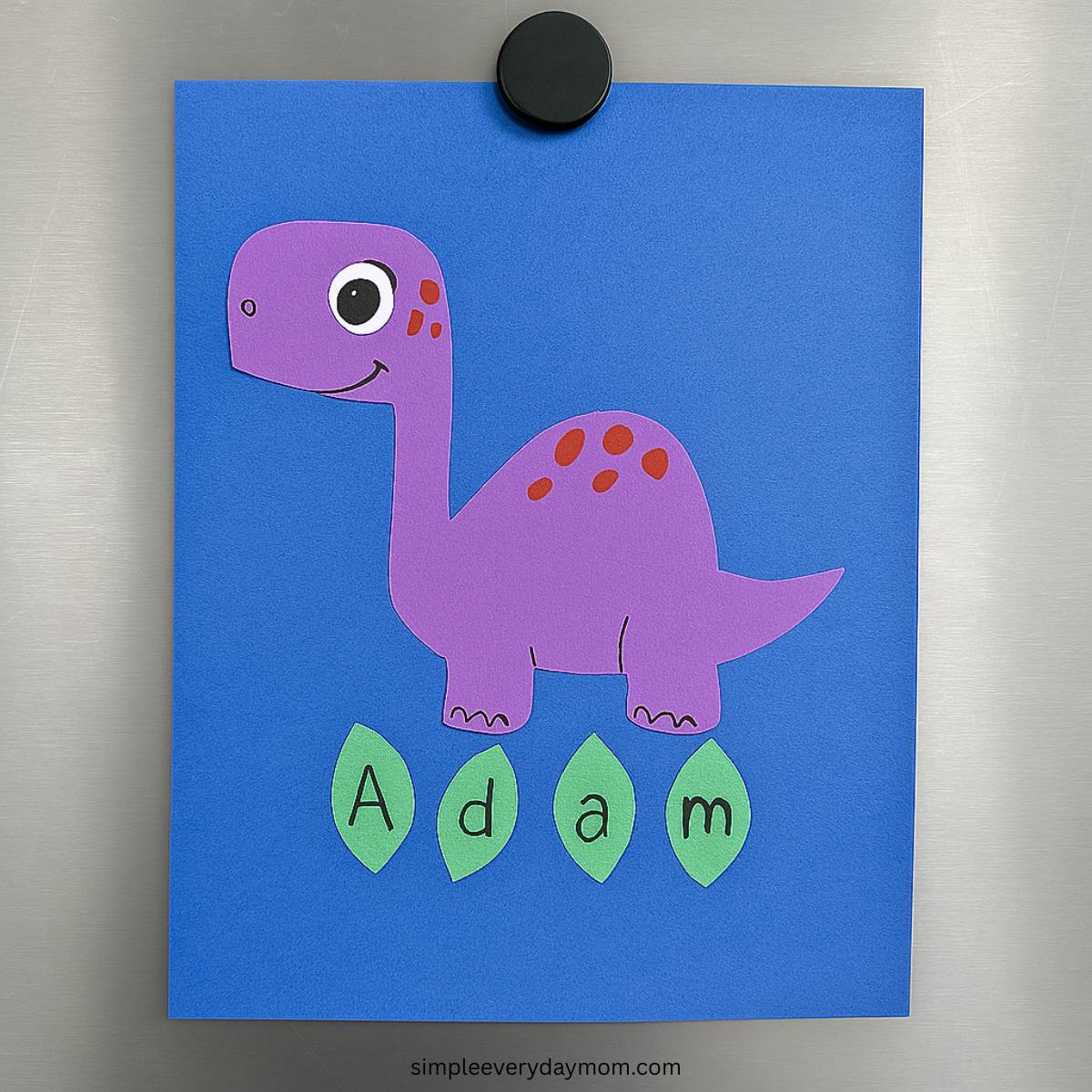 Simple - Dinosaur Name Craft - fun spelling practice for dino fans ...