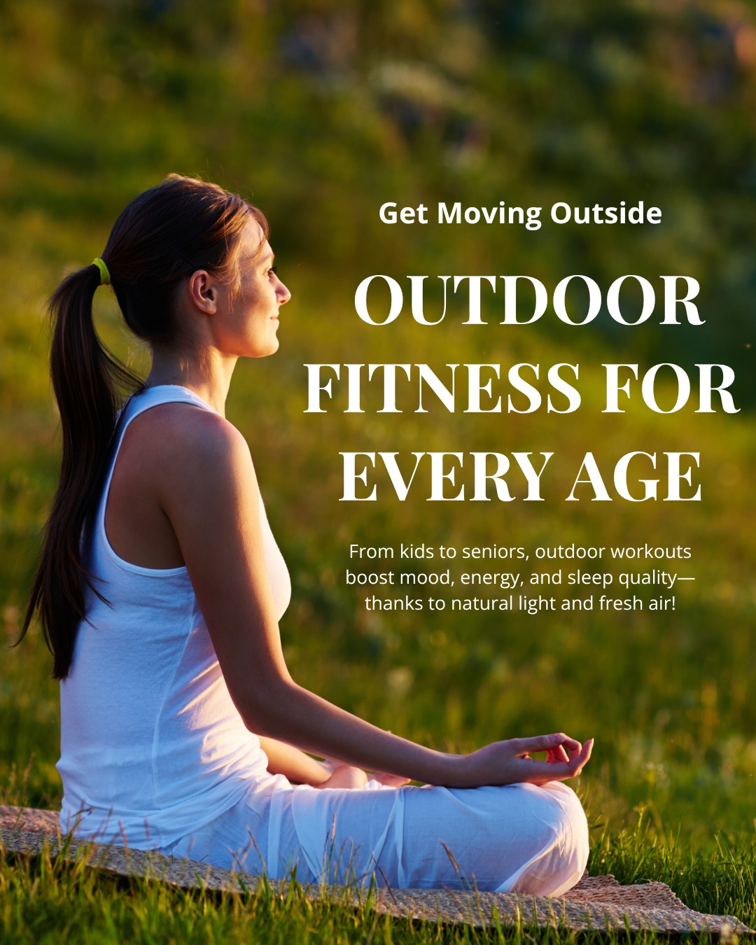 Ecure - 🌞 Get Moving Outside: Outdoor Fitness for Every... | Facebook