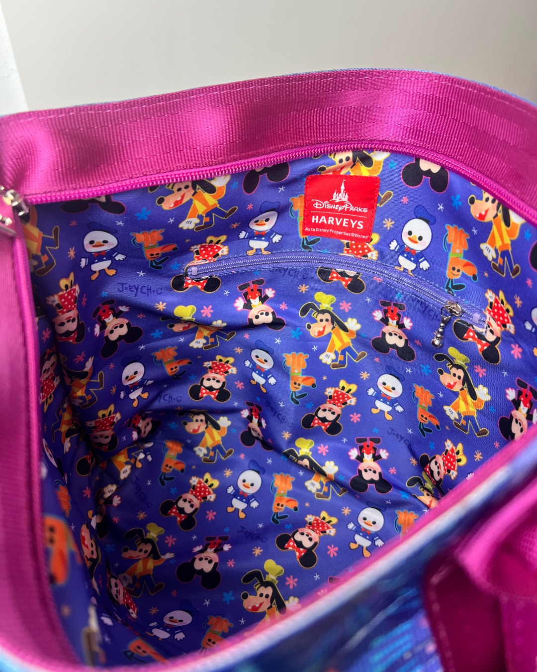 Joey Chou x Harveys limited edition Disney bag