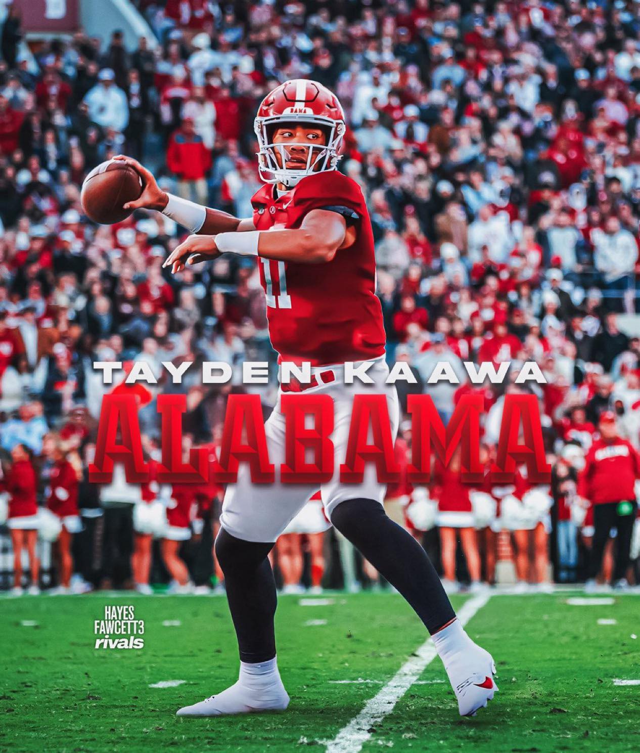 Ryan - Breaking News: 4⭐️ quarterback Tayden Kaawa has officially ...