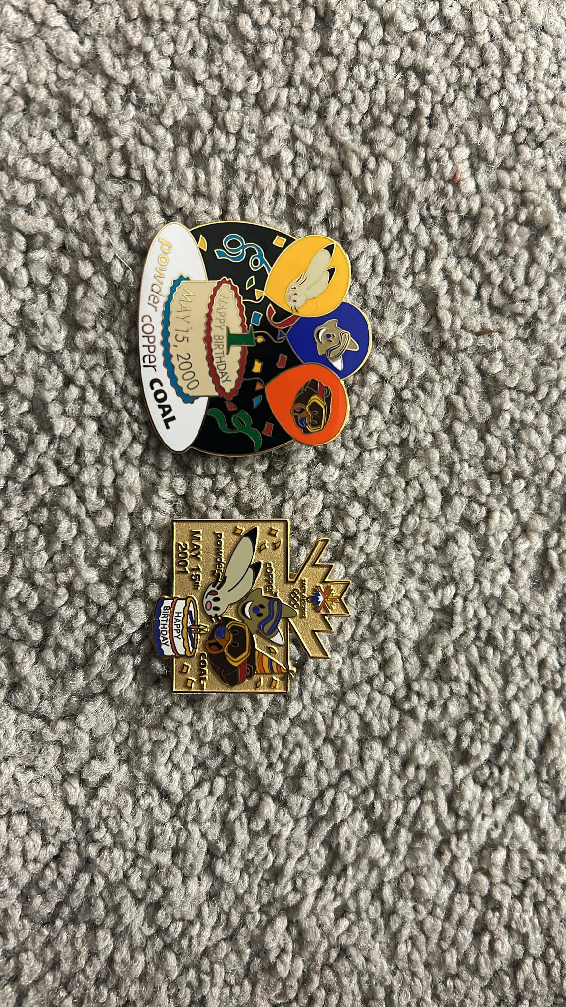 Rare Salt Lake 2002 Olympics President's Production Proof Pin Set