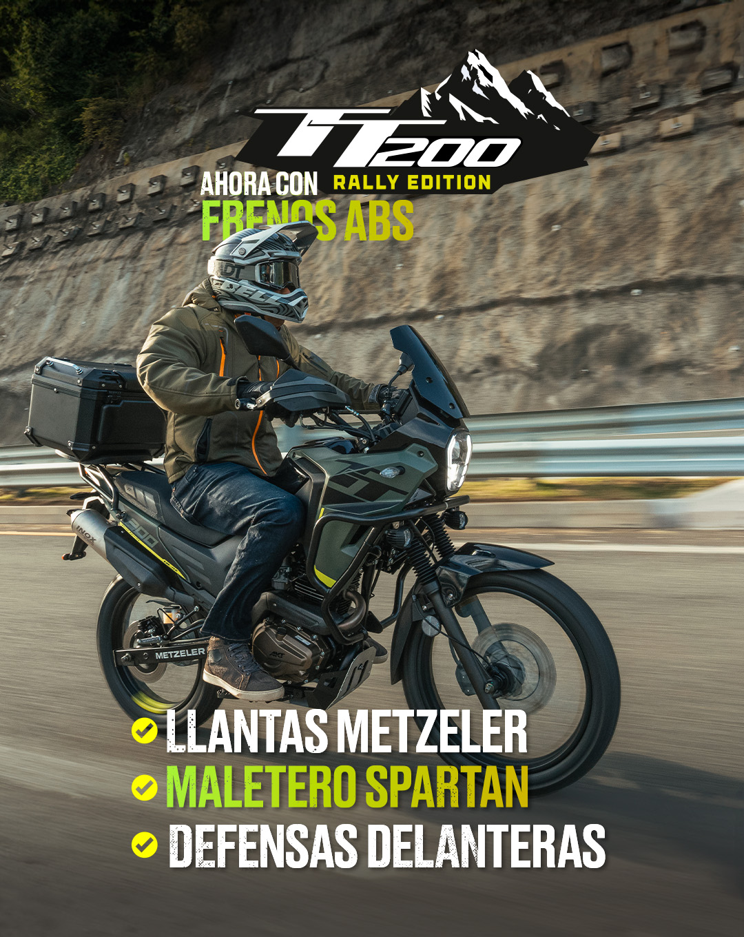 AKT Motos - Con la TT200 y la TT200 Rally Edition, el... | Facebook