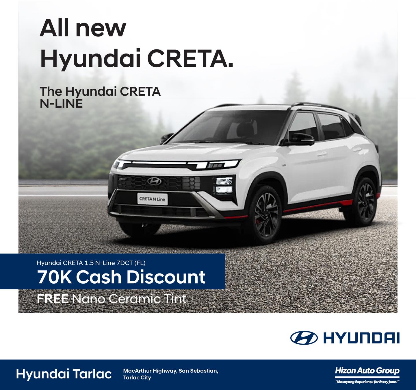 Hyundai - Unleash your sporty side with the Hyundai Creta N Line! From ...