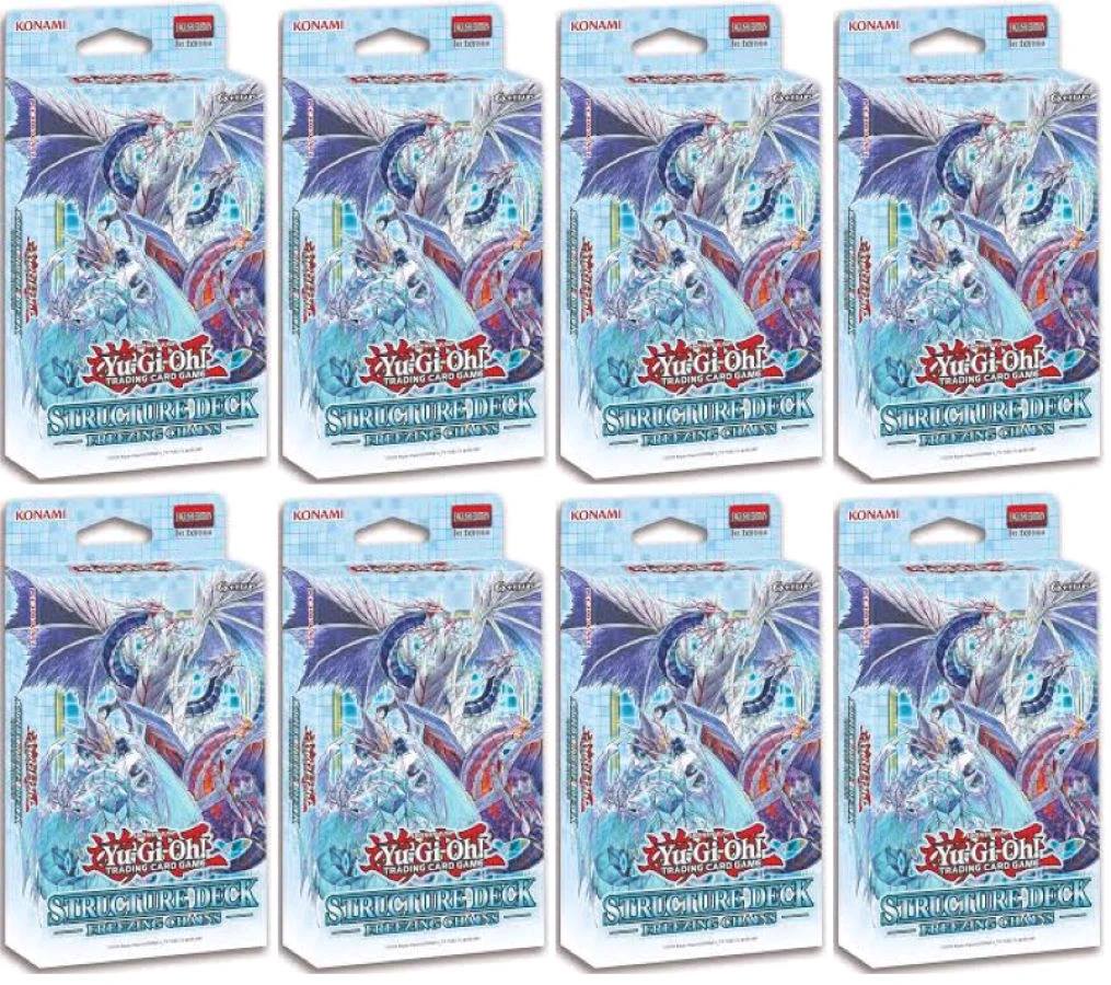 Freezing Chains Structure Deck Display [1st Edition] - Structure Deck