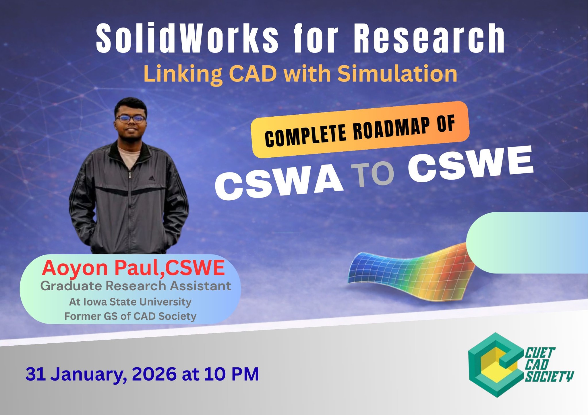 We have an exciting announcement to... - CUET CAD Society | Facebook