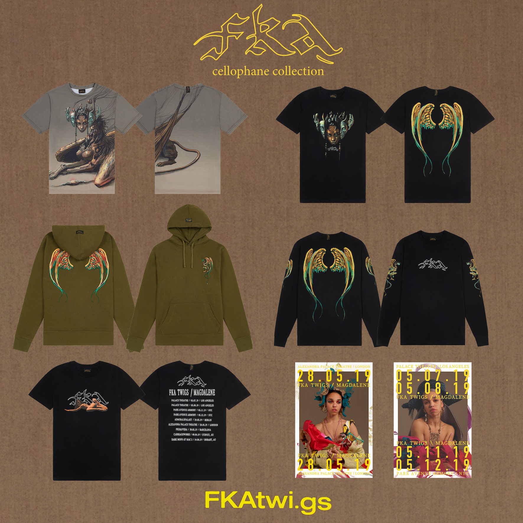 MAGDALENE tour collection is now available exclusively online. you