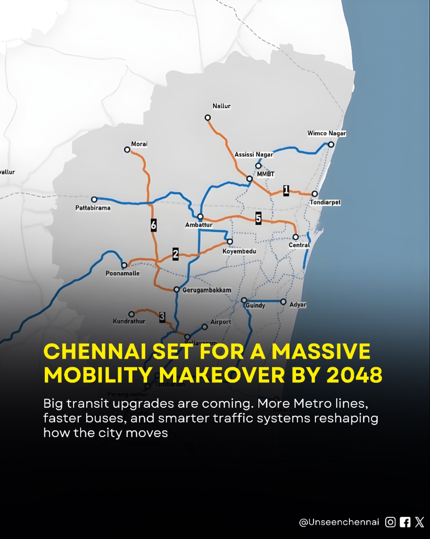 Unseenchennai - Chennai is gearing up for a major upgrade in how the ...